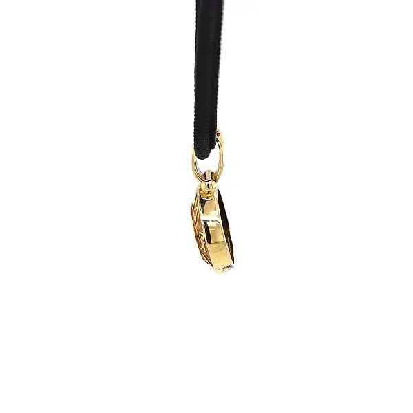 Elegant Gold Necklace on Cord