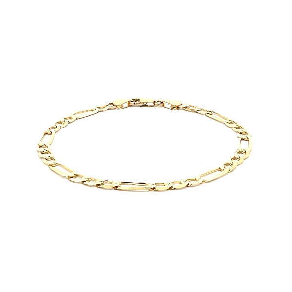 Elegant Gold Figaro Bracelet