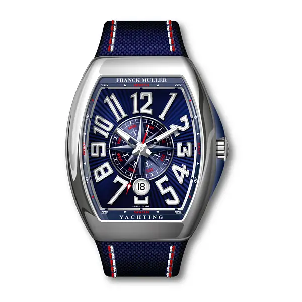 Franck Muller Vanguard Yachting Sail V45 SC DT YACHT SAIL (BL)