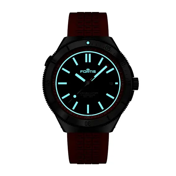 Fortis Marinemaster M-44 Amber Orange on Horizon F8120013