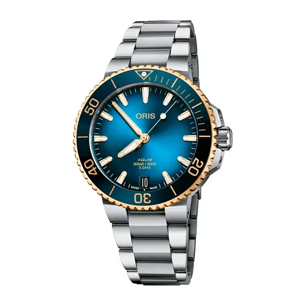 Oris Aquis Date Caliber 400 01 400 7769 6355-07 8 22 09PEB