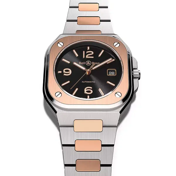 Bell & Ross BR 05 Black Steel & Gold BR05A-BL-STPG/SSG