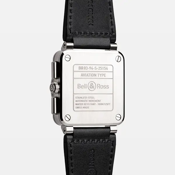 Bell & Ross Black Steel BR0394-BLC-ST/SCA