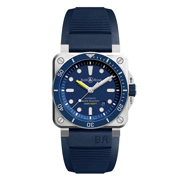 Bell & Ross Diver Blue BR0392-D-BU-ST/SRB