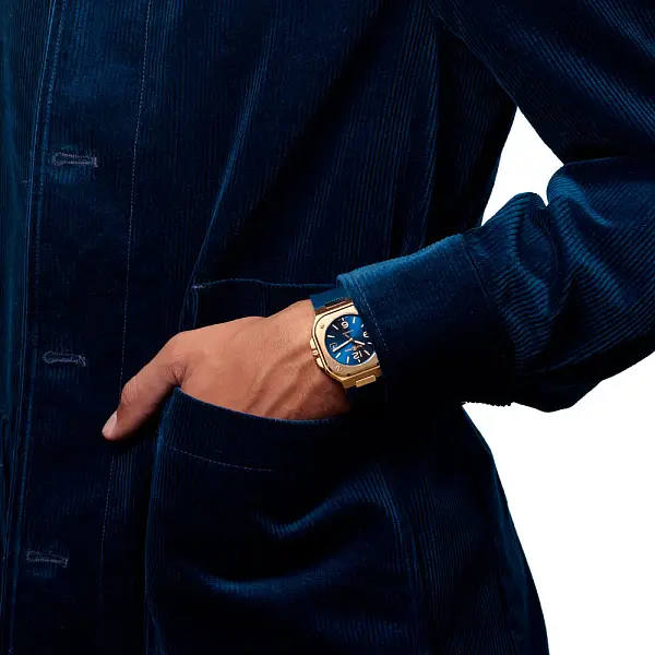 Bell & Ross BR 05 Blue Gold BR05A-BLU-PG/SPG