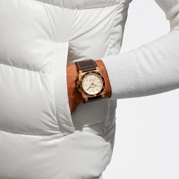 Bell & Ross Diver White Bronze BR0392-D-WH-BR/SCA