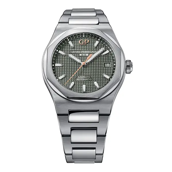 Girard-Perregaux Laureato 38mm Sage Green 81005-11-3407-1CM