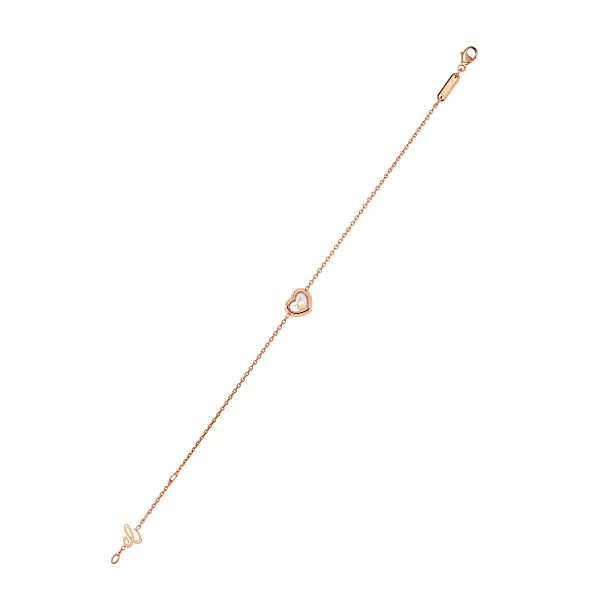 Gold Chopard Happy Diamonds Bracelet 85A054-5001