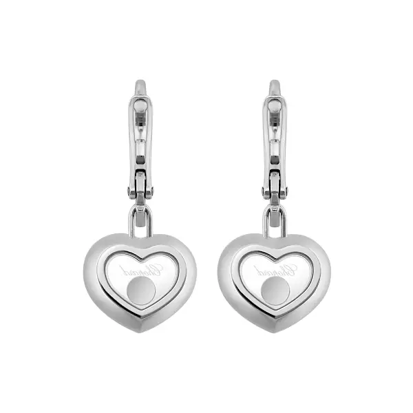 Gold Earrings Chopard Happy Diamonds 83A054-1401