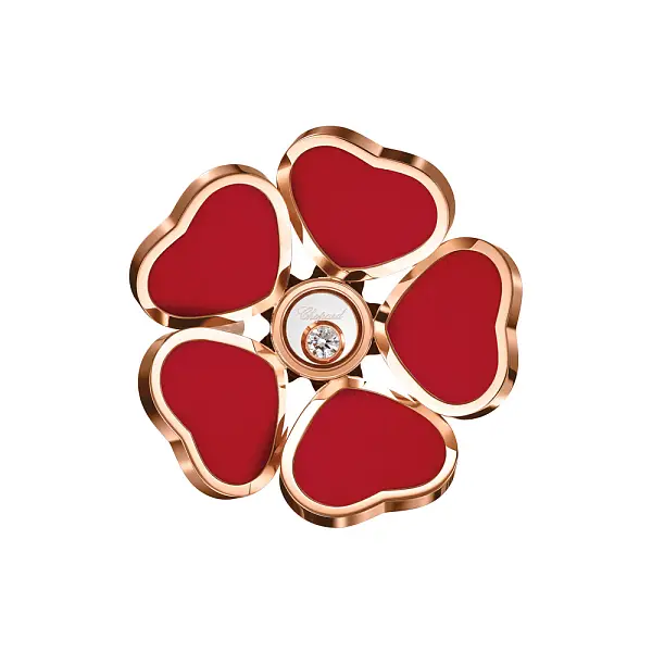 Gold Ring Chopard Happy Hearts Flower 82A085-5811
