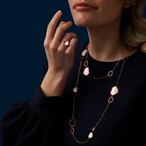 Gold Ring Chopard Happy Hearts 829482-5310