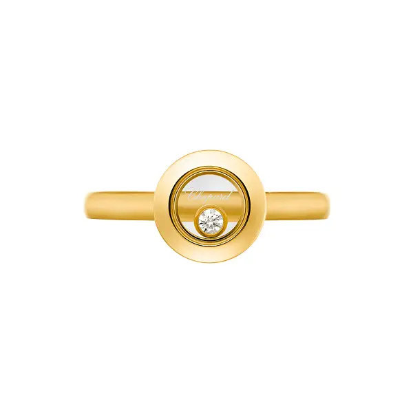 Gold Ring Chopard Happy Diamonds 82A017-0109