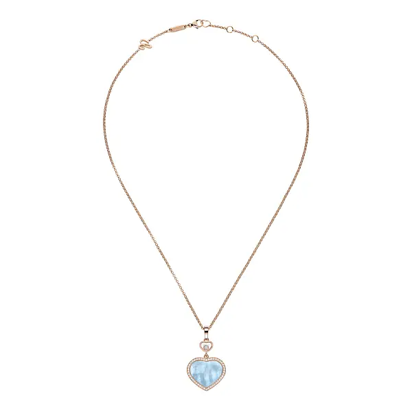 Gold Pendant Chopard Happy Hearts 79A074-5340