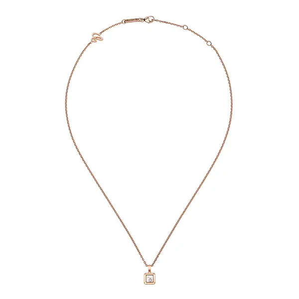Gold Pendant Chopard Happy Diamonds 79A114-5001