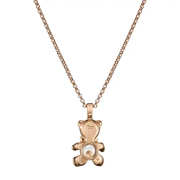 Gold Pendant Chopard Happy Diamonds Teddy Bear 79A188-5001