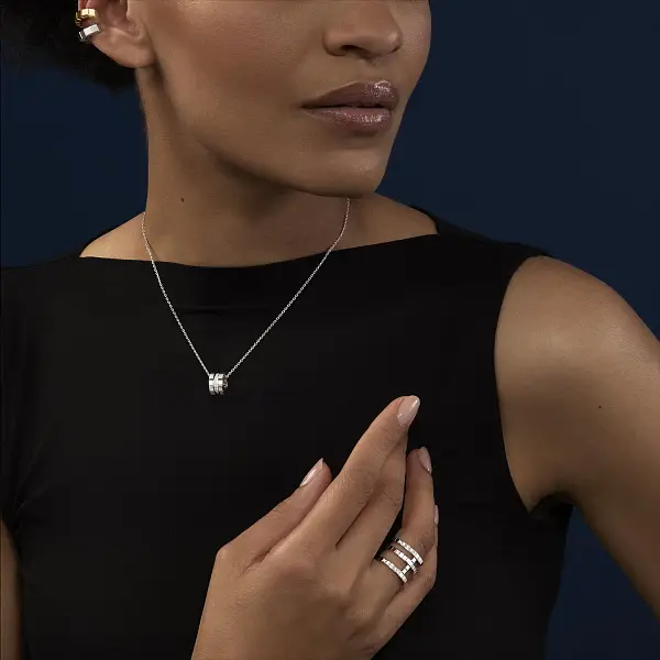 Gold Pendant Chopard Ice Cube 797005-1003