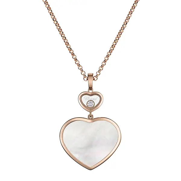 Gold Pendant Chopard Happy Hearts 79A075-5301