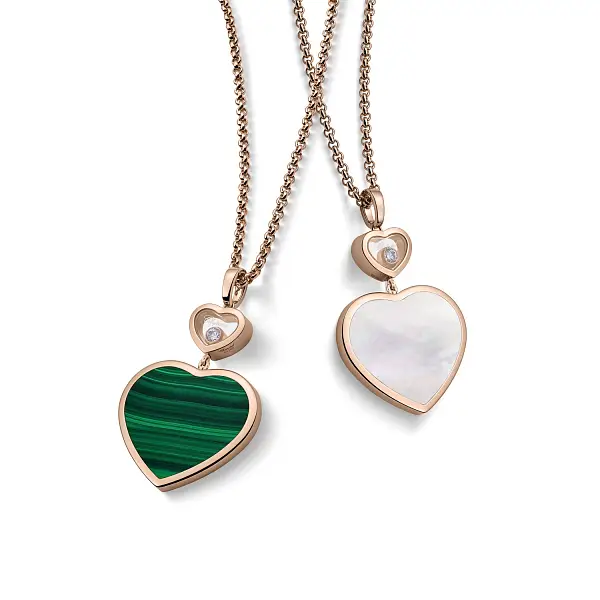 Gold Pendant Chopard Happy Hearts 79A075-5301