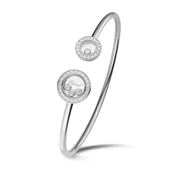 Gold Chopard Happy Diamonds Bracelet 85A618-1202