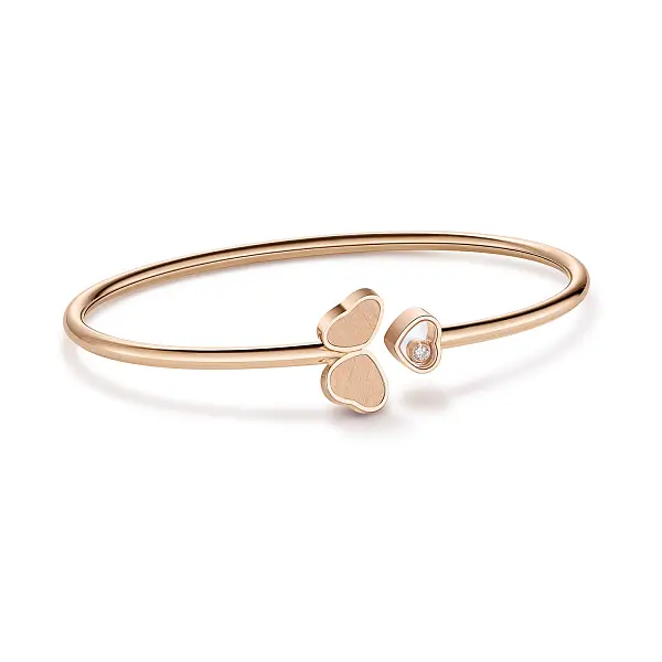 Gold Chopard Happy Hearts Bracelet 85A083-5702