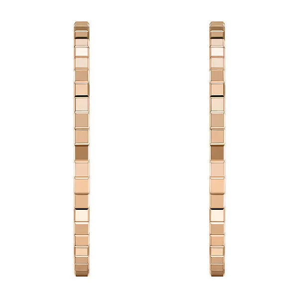 Gold Earrings Chopard Ice Cube 837702-5007