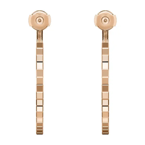 Gold Earrings Chopard Ice Cube 837702-5007