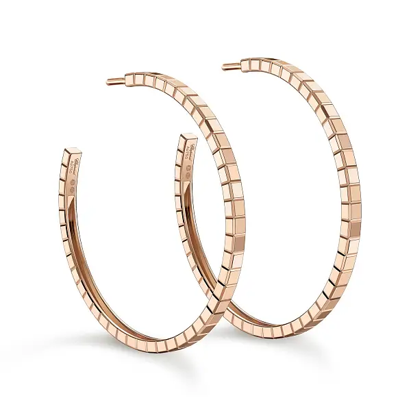 Gold Earrings Chopard Ice Cube 837702-5007