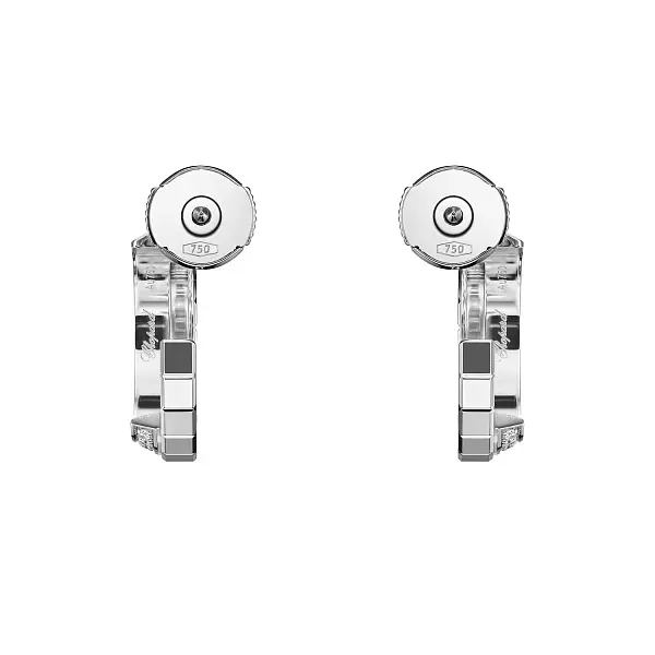 Gold Earrings Chopard Ice Cube 837008-1001