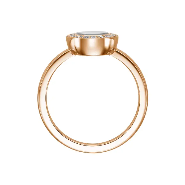 Gold Ring Chopard Happy Diamonds 82A017-5210