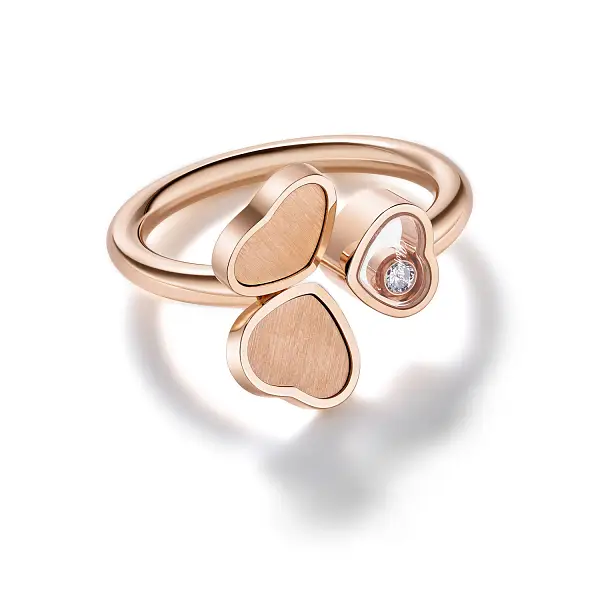 Gold Ring Chopard Happy Hearts 82A083-5710