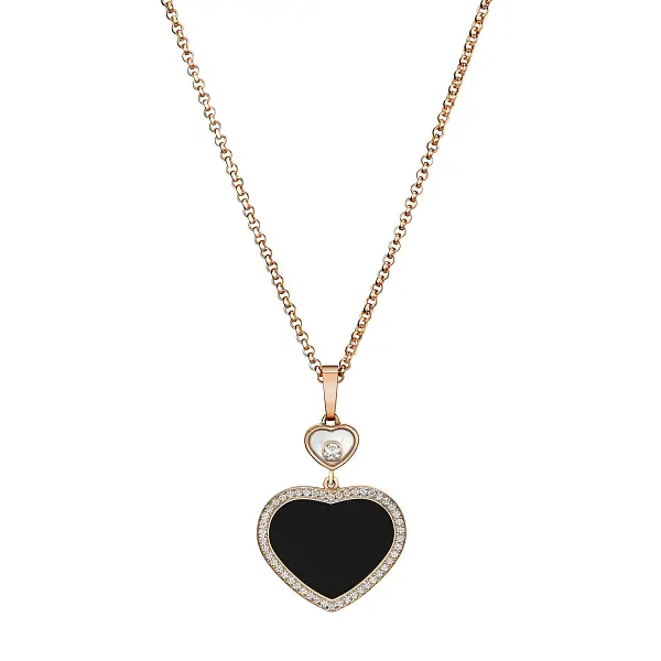 Gold Pendant Chopard Happy Hearts 79A074-5201