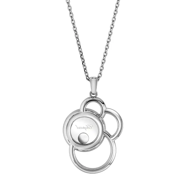 Gold Pendant Chopard Happy Diamonds 799888-1002