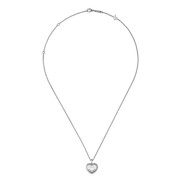 Gold Pendant Chopard Happy Diamonds 79A038-1001