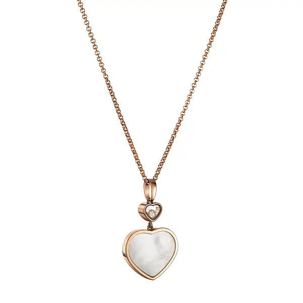 Gold Pendant Chopard Happy Hearts 797482-5301