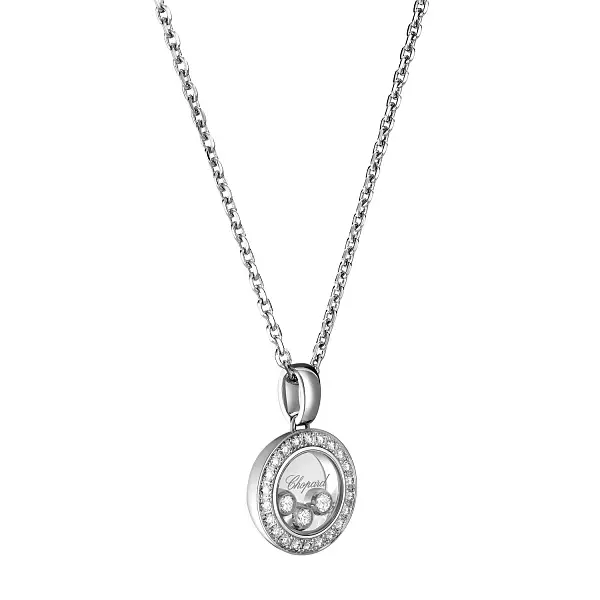 Gold Pendant Chopard Happy Diamonds 79A018-1201
