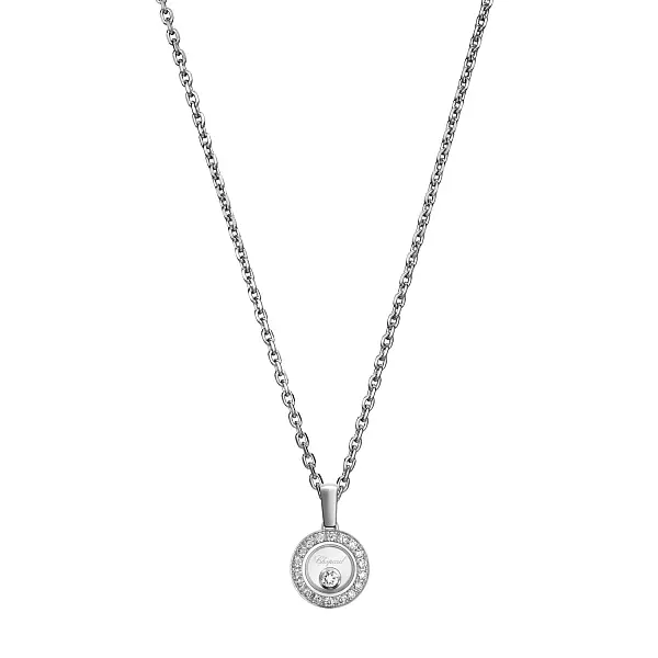 Gold Pendant Chopard Happy Diamonds 79A017-1201