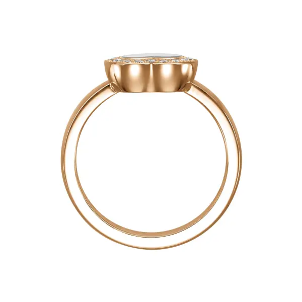 Gold Ring Chopard Happy Diamonds 82A054-5210