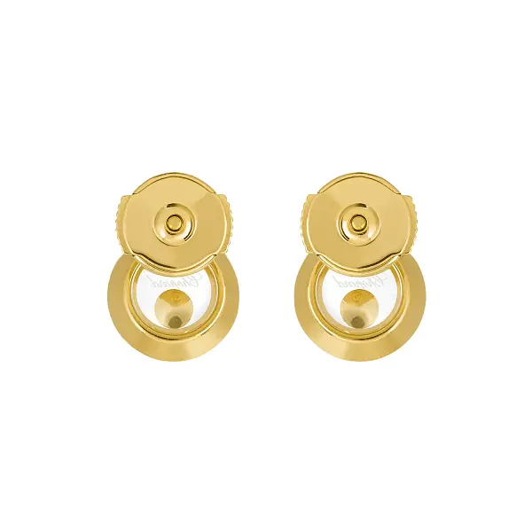 Gold Earrings Chopard Happy Diamonds 83A017-0001
