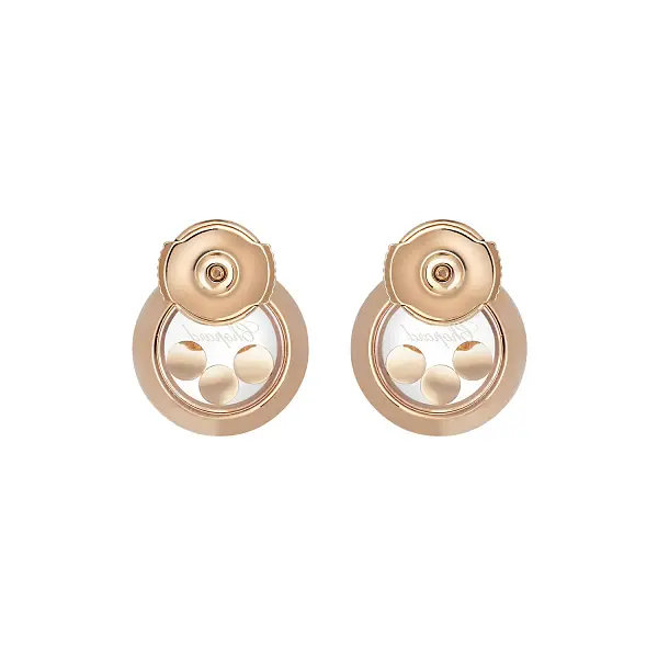 Gold Earrings Chopard Happy Diamonds 83A018-5001