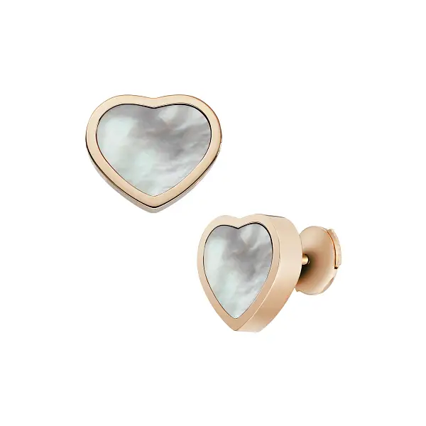 Gold Earrings Chopard Happy Hearts 839482-5301