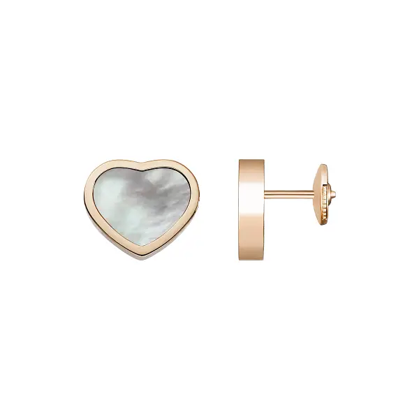 Gold Earrings Chopard Happy Hearts 839482-5301