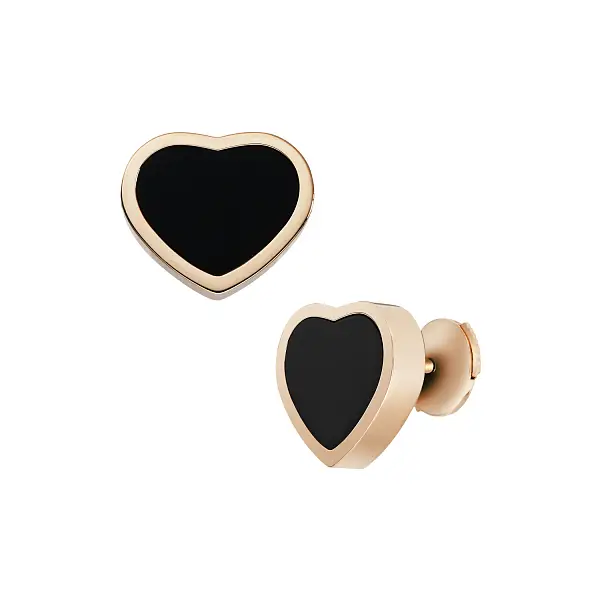 Gold Earrings Chopard Happy Hearts 839482-5201