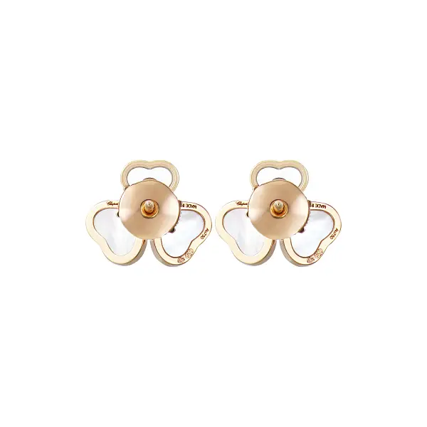 Gold Earrings Chopard Happy Hearts 83A083-5301
