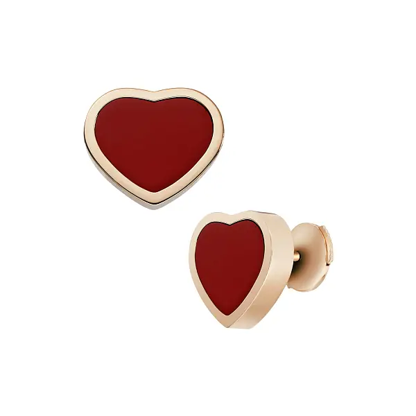 Gold Earrings Chopard Happy Hearts 839482-5801
