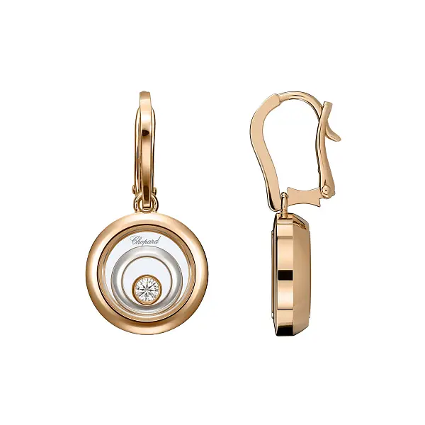 Gold Earrings Chopard Happy Spirit 838230-9001