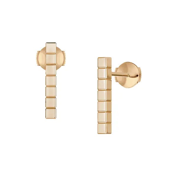 Gold Earrings Chopard Ice Cube Pure 837702-5001