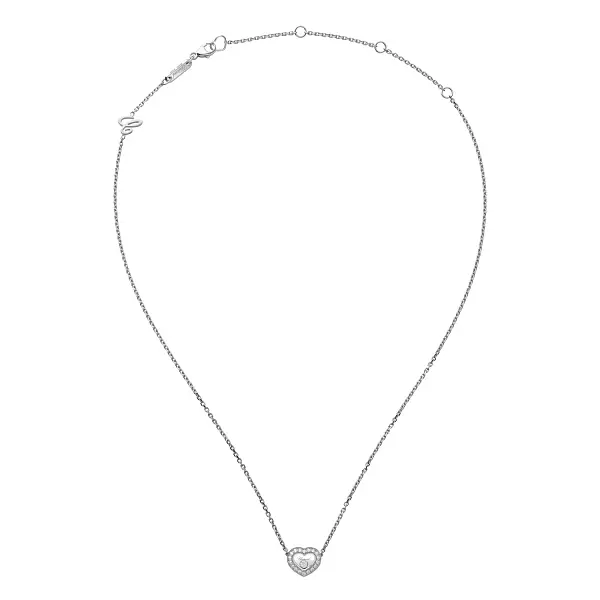 Gold Chopard Happy Diamonds Necklace 81A054-1201