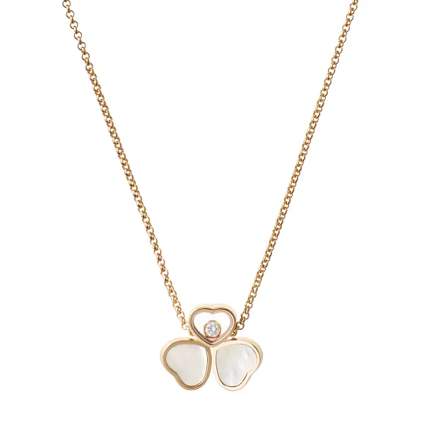 Gold Pendant Chopard Happy Hearts 81A083-5311