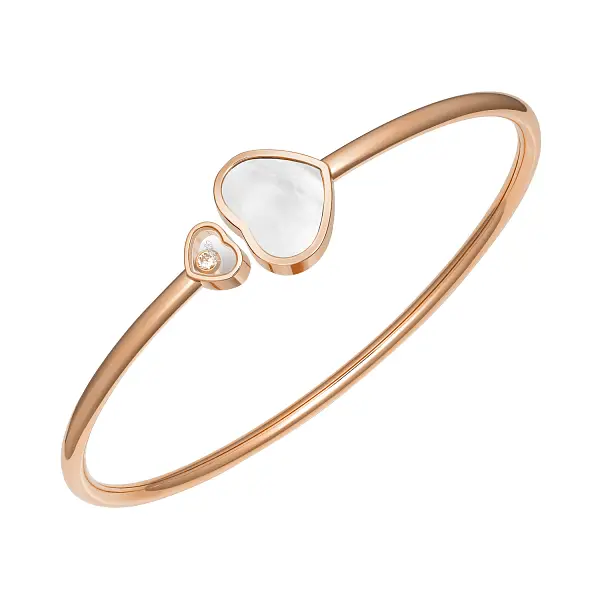 Gold Chopard Happy Hearts Bracelet 857482-5303