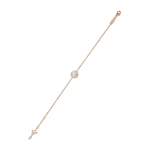 Gold Bracelet Chopard Happy Diamonds 85A017-5001